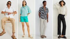 Evita el calor (y anticípate al verano) con la colección de ropa lino de C&A para hombre y para mujer