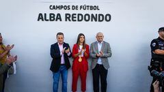 Alba Redondo homenaje en Albacete