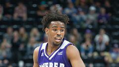 SALT LAKE CITY, UT - DECEMBER 08: Weber State Wildcats guard Jerrick Harding (10) during a game between the Weber State Wildcats and the Utah State Aggies on December 08, 2018, at Vivint Smart Smart Home Arena in Salt Lake City, Utah.(Photo by Boyd Ivey/Icon Sportswire via Getty Images)