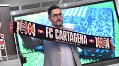 Francisco Belmonte, presidente del FC Cartagena.