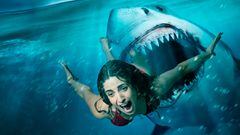 Lo nuevo del director de Sharknado junta tiburones con una protagonista que se queda ciega