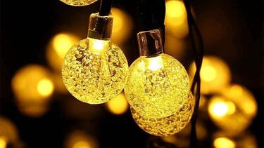 Tu jardín, “mágico y relajante” con esta guirnalda de luces solar