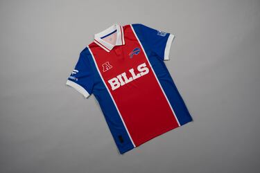 Las camisetas de los equipos de la NFL al estilo clásico del fútbol