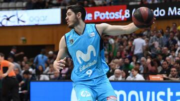 Édgar Vicedo, durante la pasada temporada.