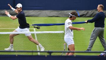 Murray vuelve con victoria en dobles junto a Feliciano López