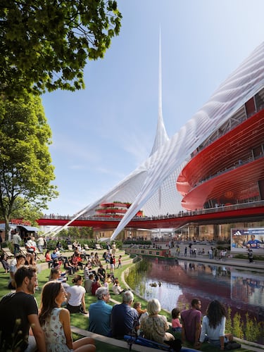 “Este es tu futuro. Tu casa. Tu United”, con este mensaje el club inglés ha presentado su estadio del futuro. 