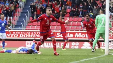 Gol del Numancia.