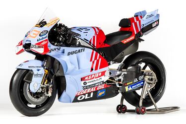 La Ducati Desmosedici GP23 de Marc Márquez.