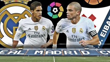 El Madrid con Pepe y Varane: 44 goles encajados en 40 partidos