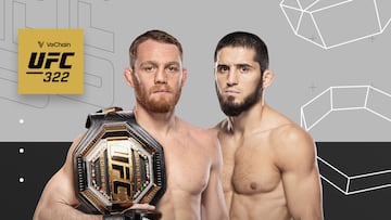 Cartel del UFC 322.