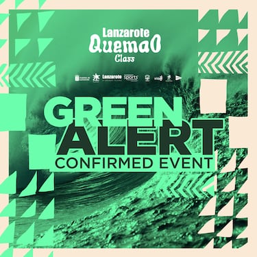 Alerta verde para el Lanzarote Quemao Class 2023