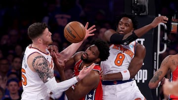 Joel Embiid, con el alma en vilo