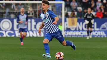Yeray Cabanzón, con la Ponferradina.