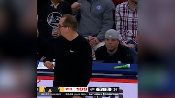 Curry anota su primer mate en seis años: la reacción es para verla
