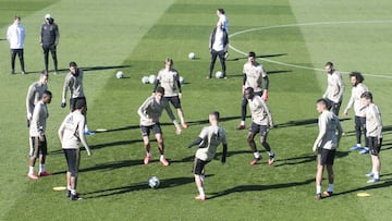 El Madrid duda de cómo será el regreso a Valdebebas