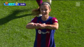 ¡Era imposible meterla ahí! El golazo de Aitana al Real Madrid derrochando talento