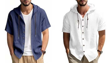 Camisas de lino para hombre