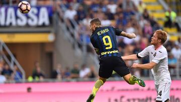 Inter y Roma pinchan: empate con Palermo y Cagliari