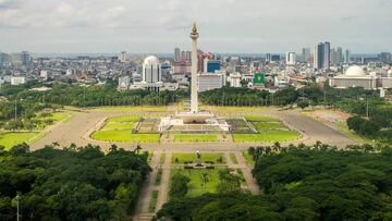 El National Monument Park de Yakarta, escenario del nuevo ePrix de Fórmula E.