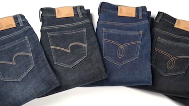 Este novedoso pantalón vaquero térmico tiene un forro polar para el frío