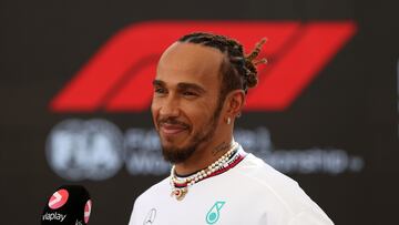 Lewis Hamilton (Mercedes). Yas Marina, Abu Dhabi. F1 2023.