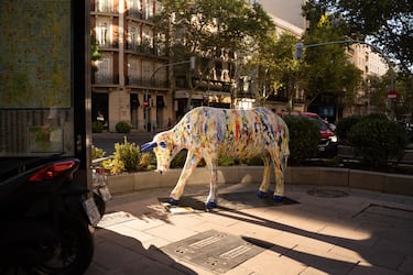 Las esculturas talladas a mano e ilustradas por diferentes artistas ya están por las calles de Madrid. 