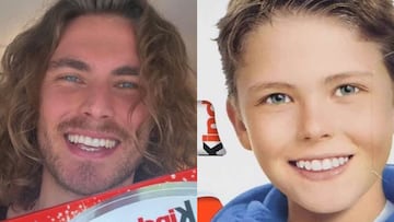 Fue el niño de Kinder y hoy es actor y modelo: el increíble cambio físico de Matteo Farneti