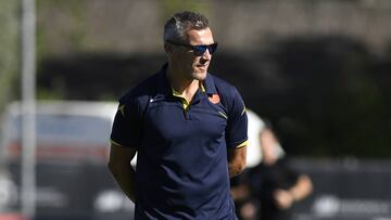Fred Soyez, seleccionador nacional de hockey.