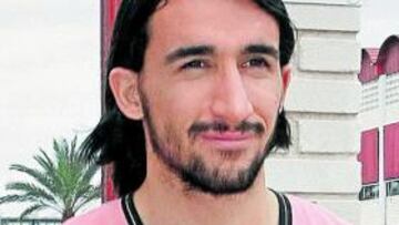 Mehmet Topal en la ciudad deportiva del Valencia.