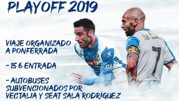 El Hércules busca 350 valientes para viajar gratis a Ponferrada