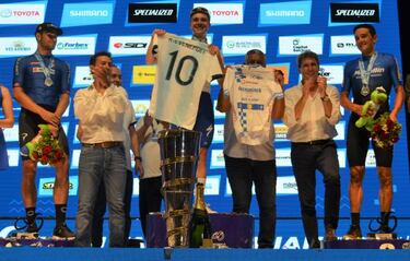 Evenepoel conquistó Argentina