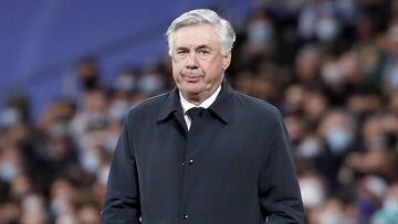 Carlo Ancelotti, entrenador del Real Madrid.