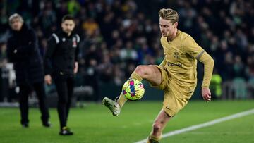 Frenkie de Jong, en el Betis-Barça del pasado miércoles.
