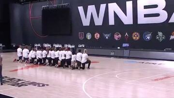 La WNBA también se planta y el Washington Mystics dejan una imagen para la historia