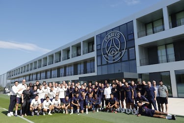 Neymar se despide del PSG... y de Mbappé entre abrazos