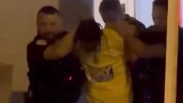 Video: Así fue detenido en Paris Travis Scott