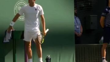 El momento de Alcaraz sobre Fognini que se ha hecho viral: “Nivel para jugar hasta los 50...”