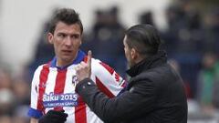 Peternac: "Simeone cree totalmente en Mandzukic"