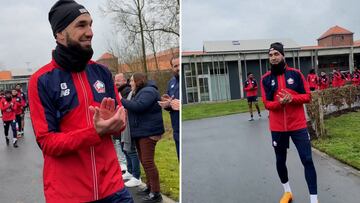 ¡Pelos de punta! El emocionante regreso de Bentaleb con el Lille tras el infarto sufrido hace 8 meses