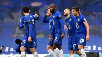 Los jugadores del Chelsea.