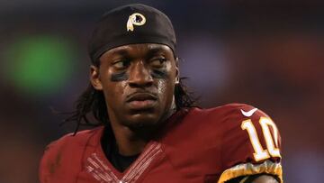 Robert Griffin III con los Washington Redskins.