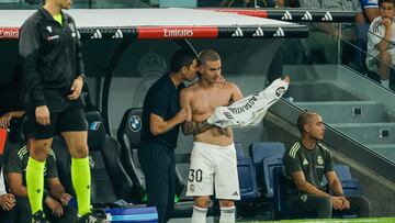 Esta es la impresionante reacción del Bernabéu al debut de Mastantuono con el Real Madrid