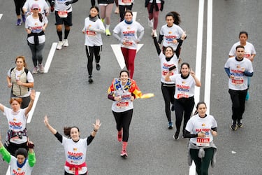 Las mejores imágenes de la carrera solidaria Madrid corre por Valencia