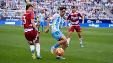 Larrubia, ante el Granada.