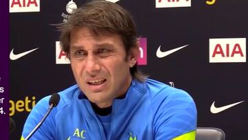 Conte, sobre el rendimiento del Arsenal: "Han tenido más tiempo que nosotros"