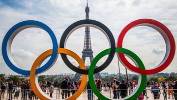 Logo de los JJ OO para presentar París 2024.