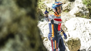 Toni Bou, en el TrialGP de San Marino.