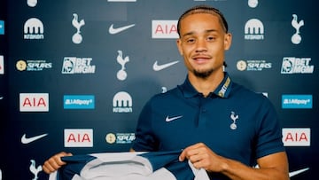Xavi Simons, nuevo jugador del Tottenham