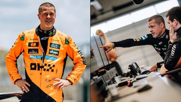 Brad Pitt hace un test con McLaren