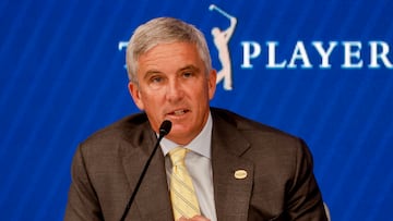 El comisionado del PGA Tour Jay Monahan.
